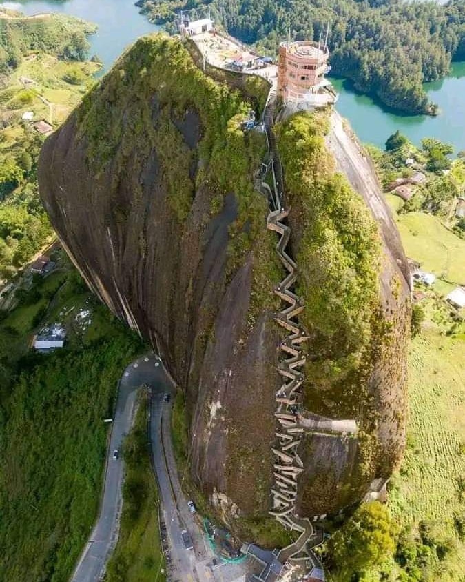 The Rock of Guatape in Colombia.jpg